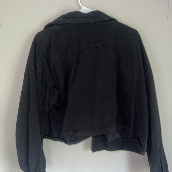 Forever 21 Black Utility Jacket Classic Design - Picture 3 of 3